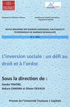 Revue N°1 : L’inversion sociale : un défi au droit et à l’ordre-Volume 1